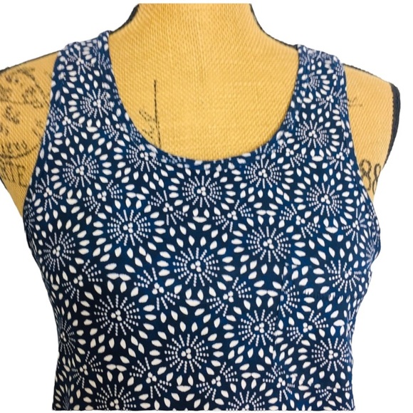 L.O.G.G. By H&M Stretchy Casual Floral Summer Tank Top XS - Picture 3 of 7